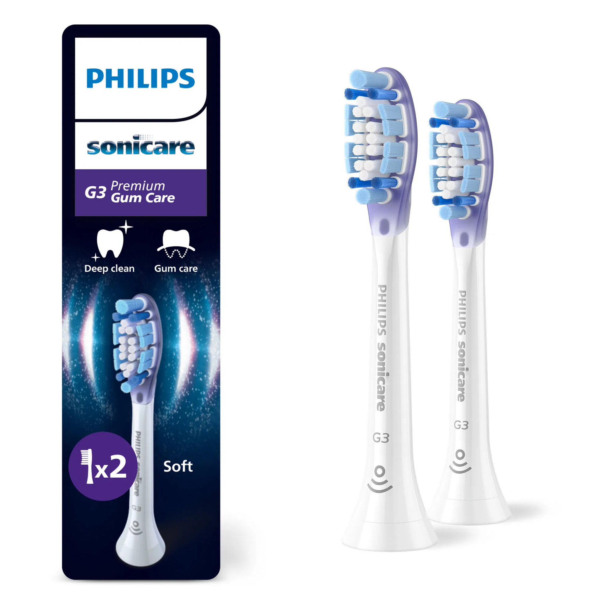 Philips Sonicare Premium Plaque Defence HX9052/87 náhradní hlavice 2 ks Philips Sonicare