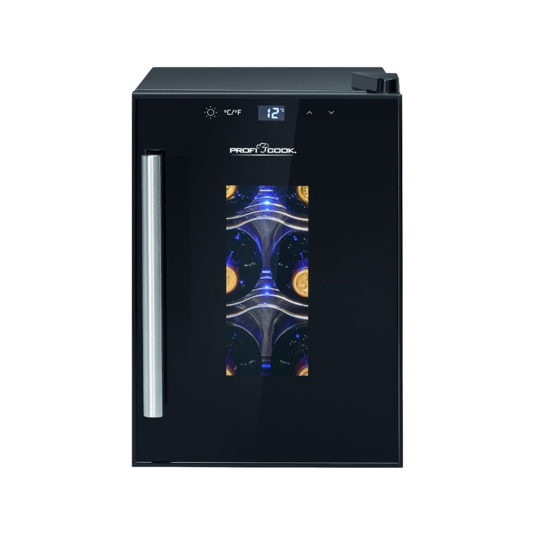 ProfiCook WK 1230 vinotéka na 6 lahví černá ProfiCook