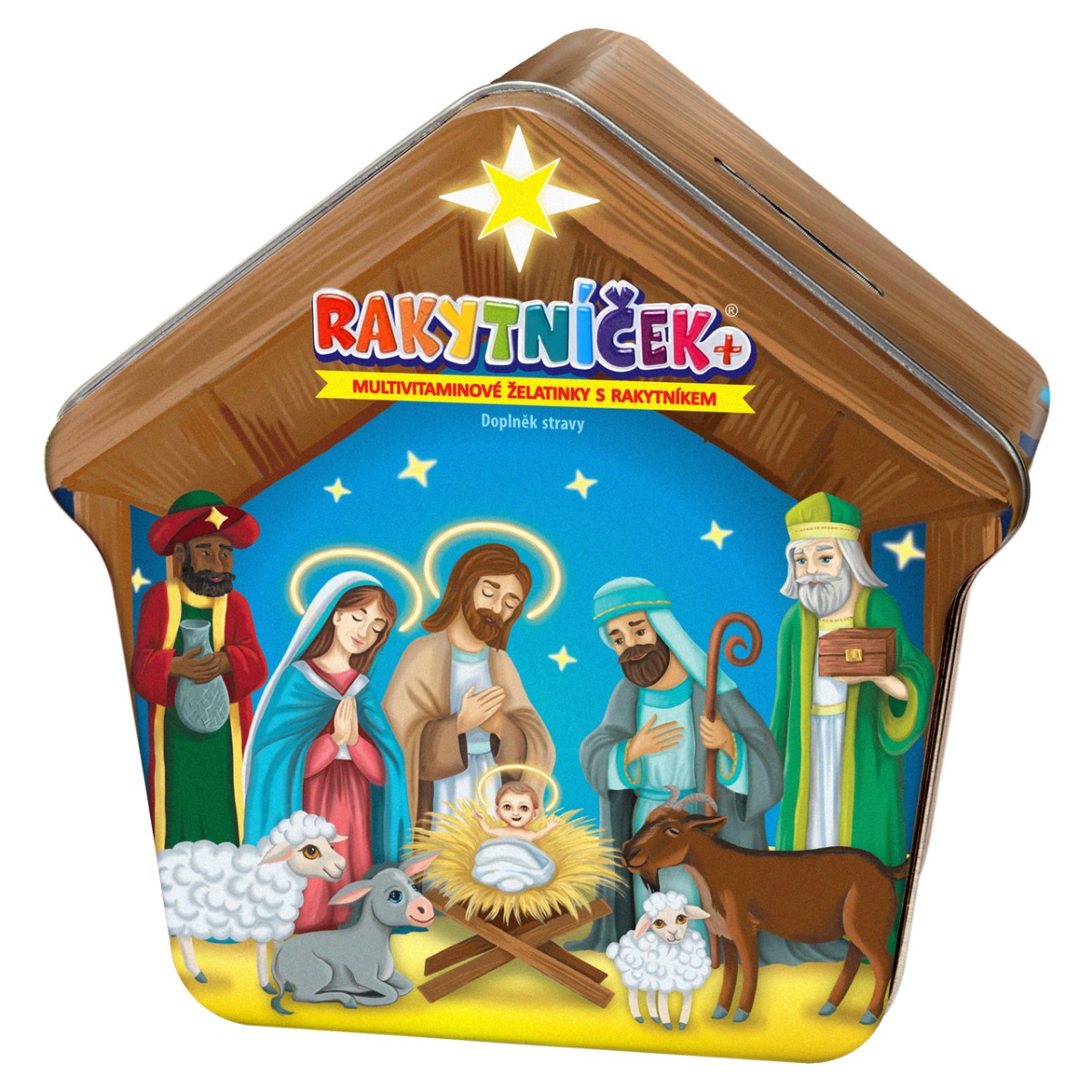 Rakytníček Multivitaminové želatinky Betlém 50 ks Rakytníček