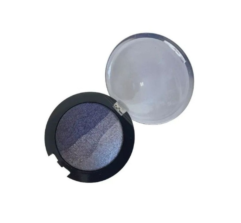 Schminka Minerální oční stíny Trio 04 Kovově fialková 3 g Schminka