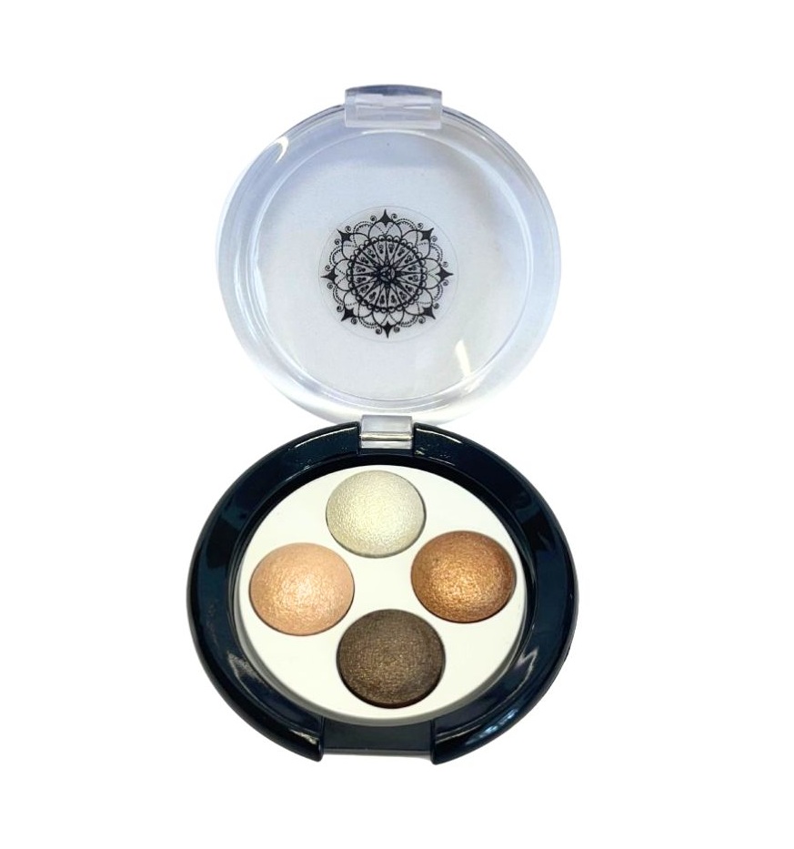 Schminka Paletka očních stínů Quattro Gold Mine 4