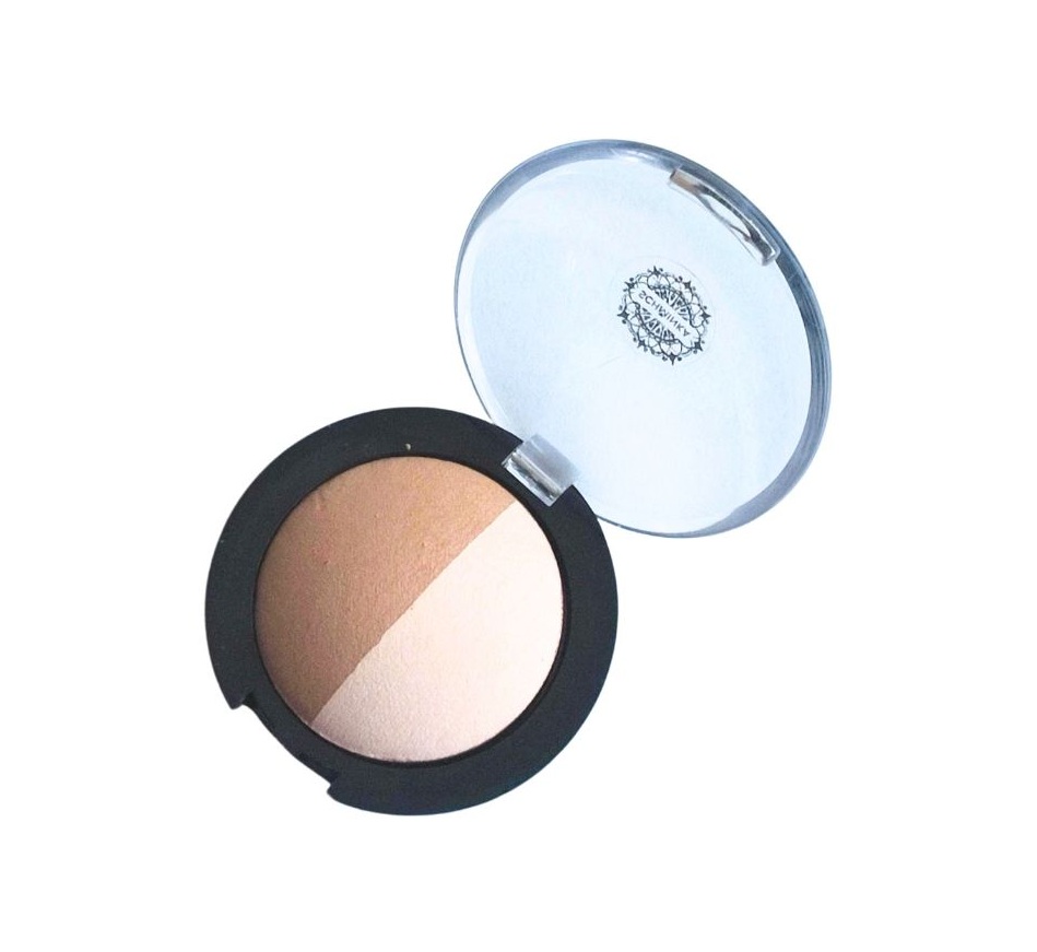 Schminka Přírodní pudr do kabelky 2v1 Duo Wild 3