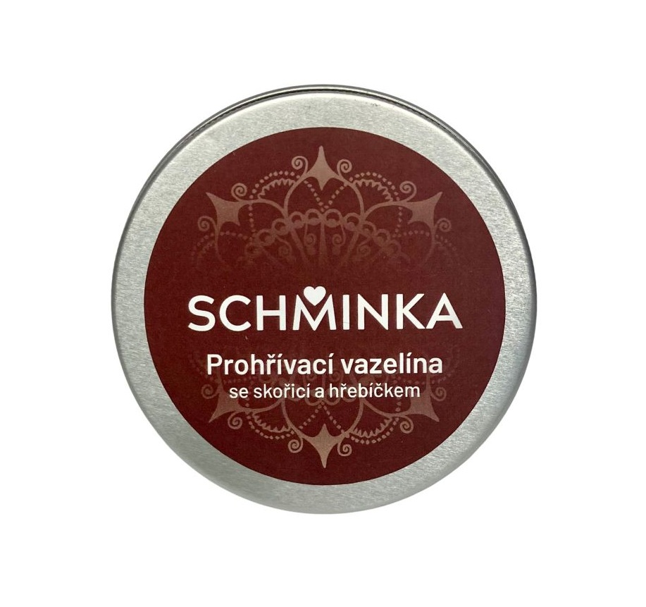 Schminka Skořice a Hřebíček prohřívací vazelína 100 ml Schminka