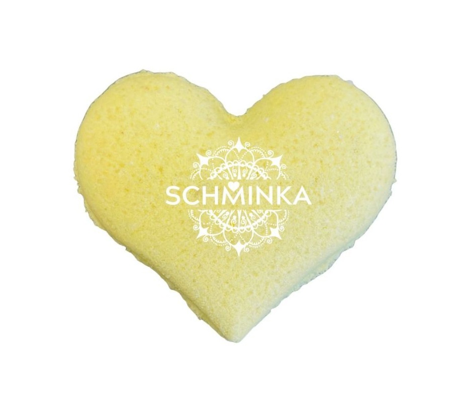 Schminka Šumivé máslové srdíčko do koupele Litsea Cubeba 45 g Schminka