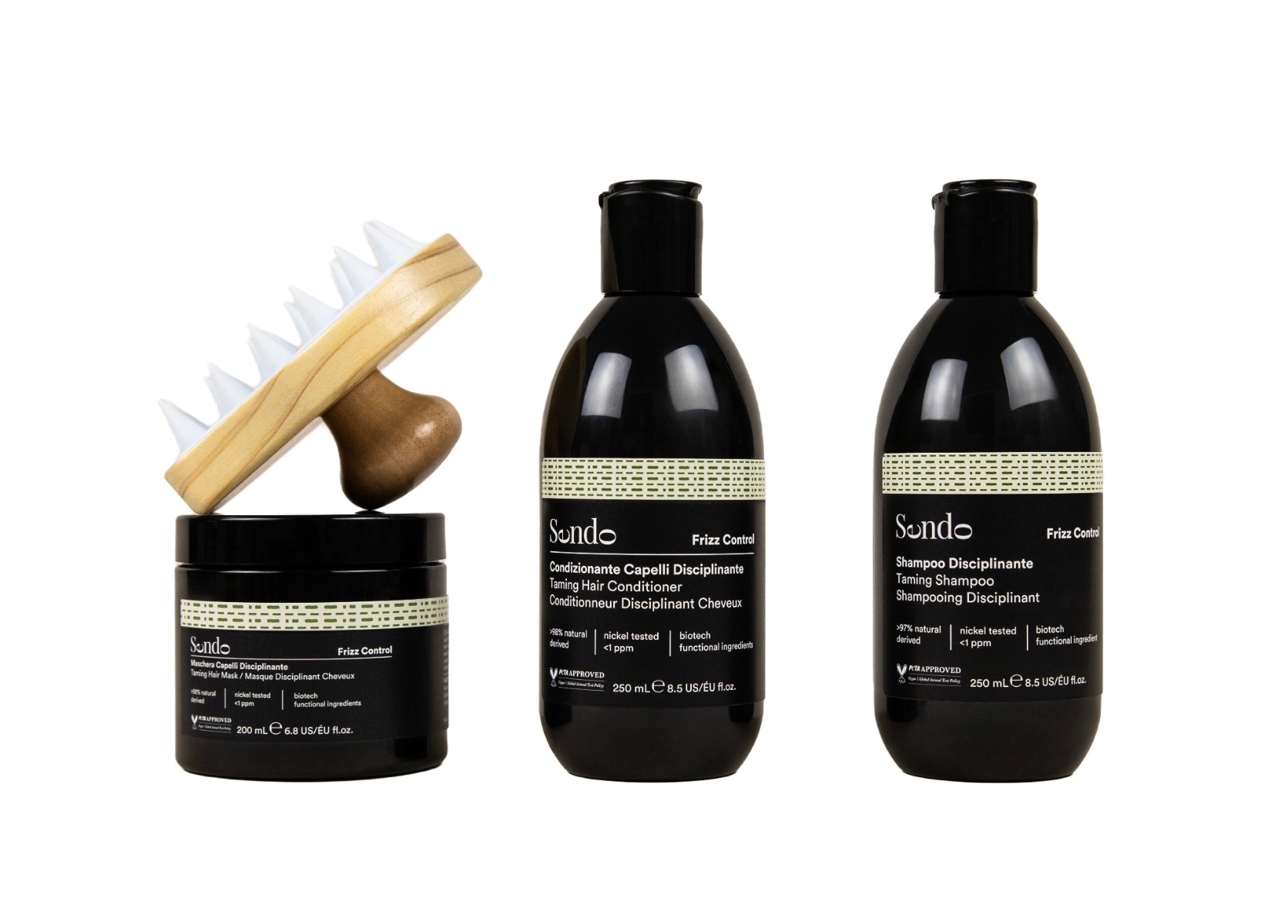 Sendo Frizz Away Kit sada na vlasy proti krepatění 4 ks Sendo