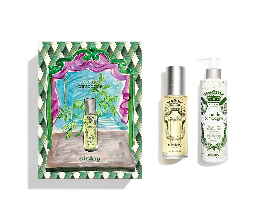 Sisley Eau de Campagne Luke Edward Hall dárková sada 100 ml + 250 ml Sisley