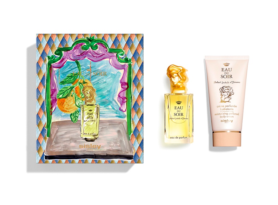 Sisley Eau du Soir Luke Edward Hall dárková sada 100 ml + 150 ml Sisley