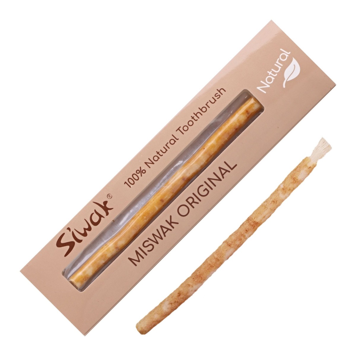 Siwak Miswak Original Natural přírodní zubní kartáček 1 ks Siwak