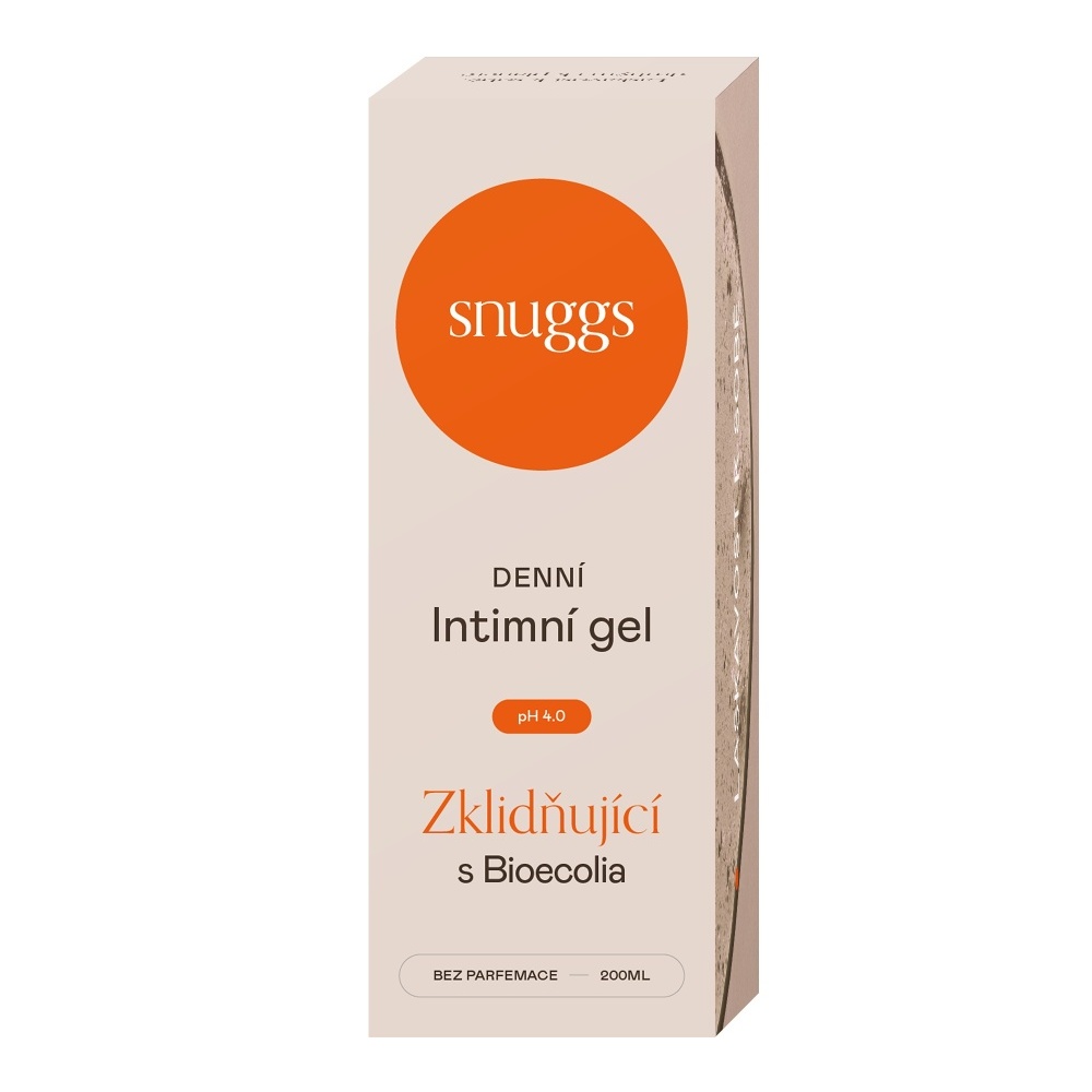Snuggs Intimní gel zklidňující s Bioecolia bez parfemace 200 ml Snuggs
