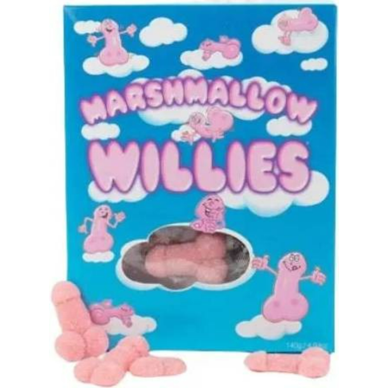 Spencer and Fleetwood Bonbóny ve tvaru penisu Marshmallow Willies 140 g Spencer and Fleetwood