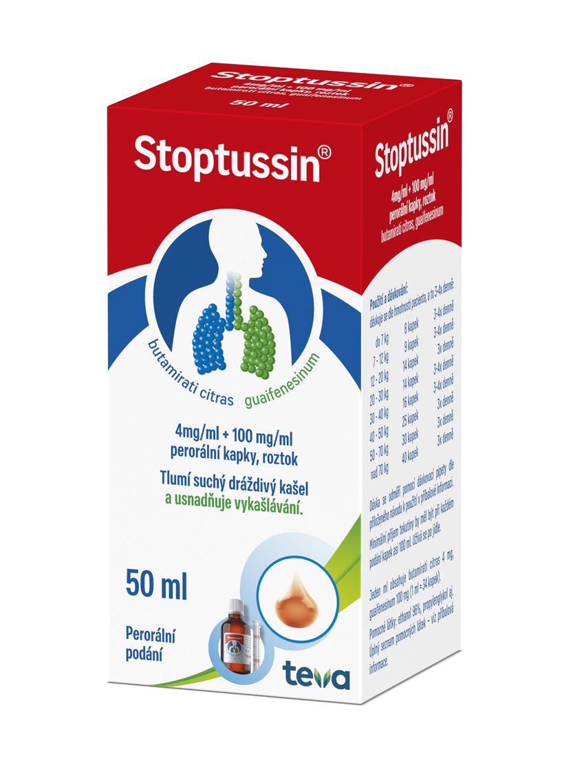 Stoptussin perorální kapky