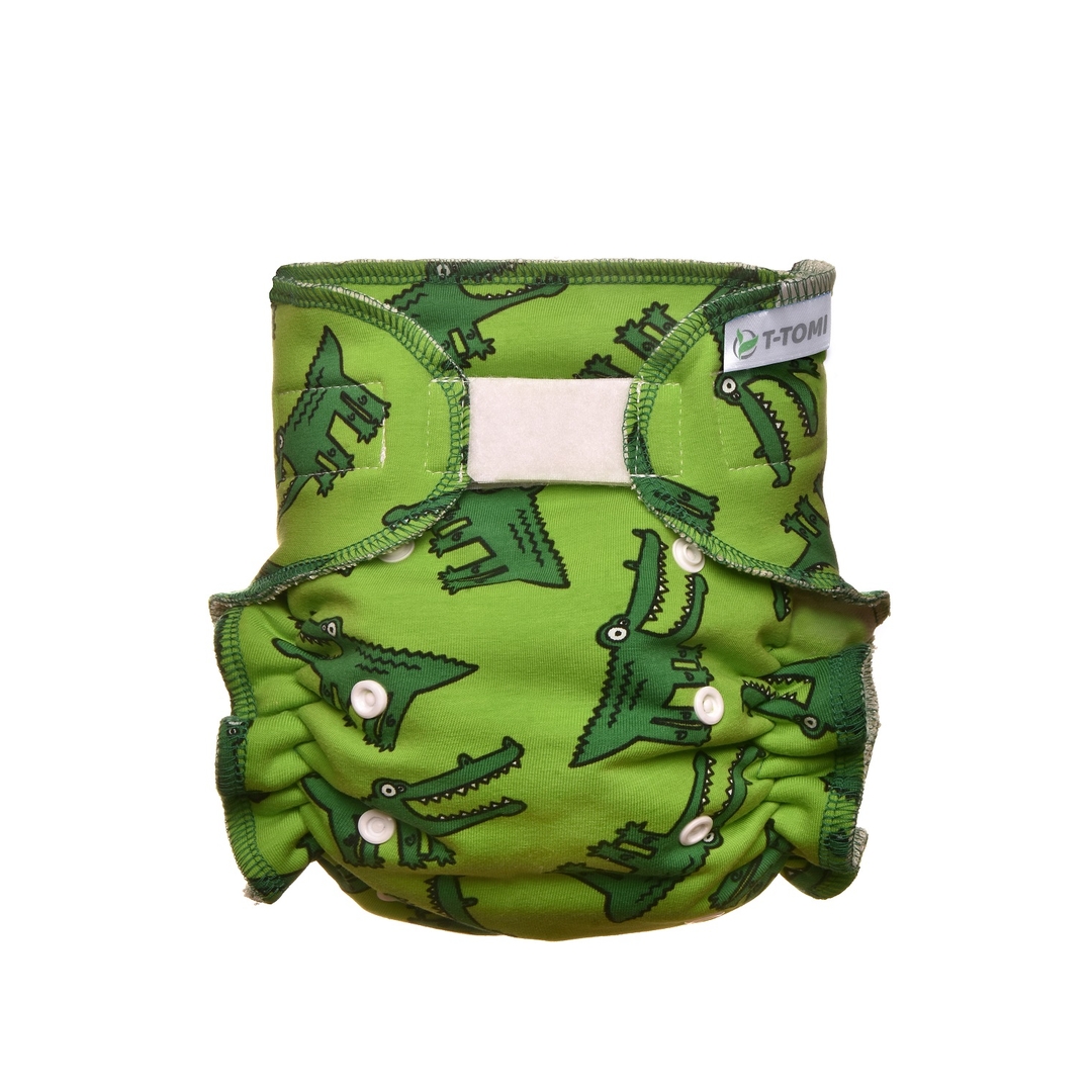 T-tomi Kalhotková plena - přebalovací set suchý zip Crocodiles T-tomi
