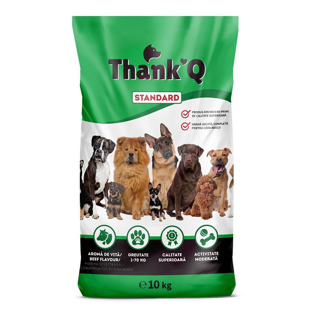 Thank'Q Hovězí granule krmivo pro psy 10 kg Thank'Q