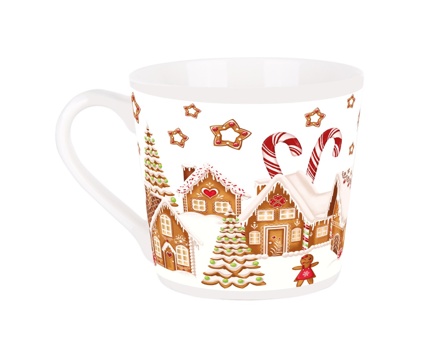 Toro Keramický hrnek Perníková vesnička 400 ml 1 ks Toro