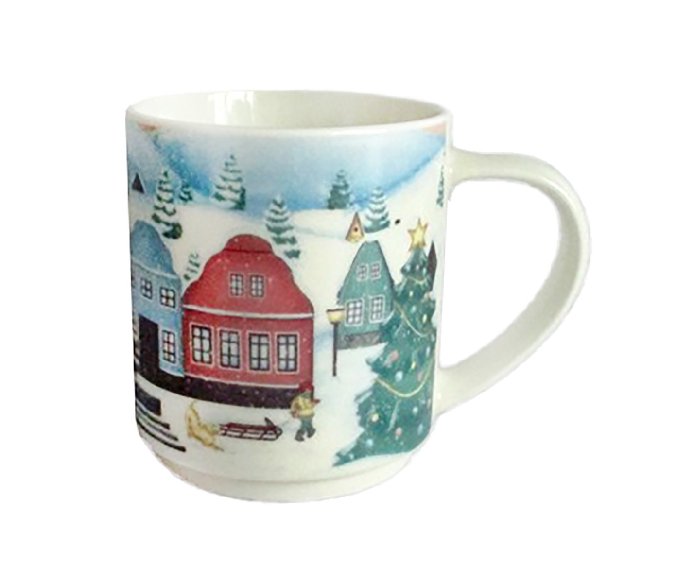 Toro Keramický hrnek Vesnička 270 ml 1 ks Toro