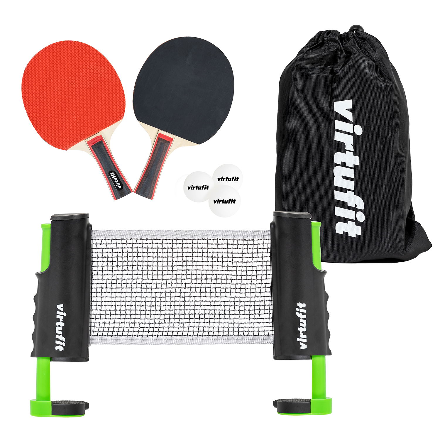 VIRTUFIT Přenosný set pro pinpong VIRTUFIT