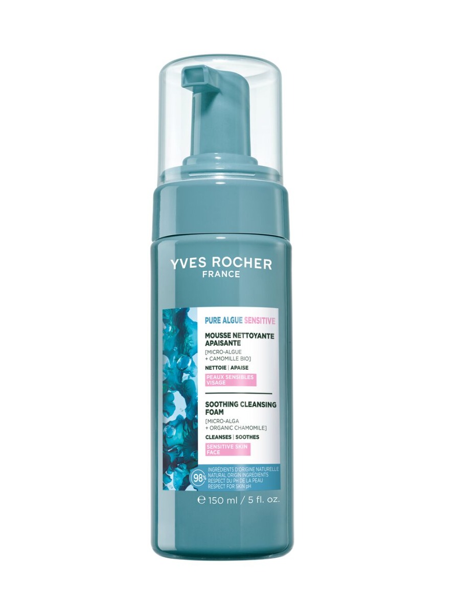 Yves Rocher Pure Algue Okysličující čisticí pěna 150 ml Yves Rocher