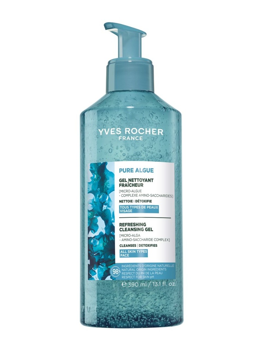 Yves Rocher Pure Algue Svěží čisticí gel 390 ml Yves Rocher