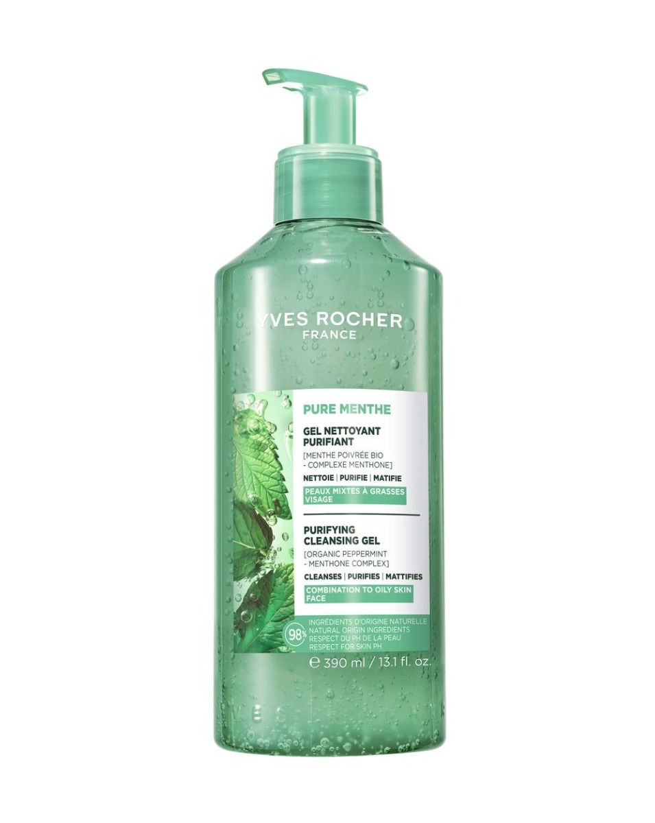 Yves Rocher Pure Menthe Hloubkově čisticí gel 390 ml Yves Rocher
