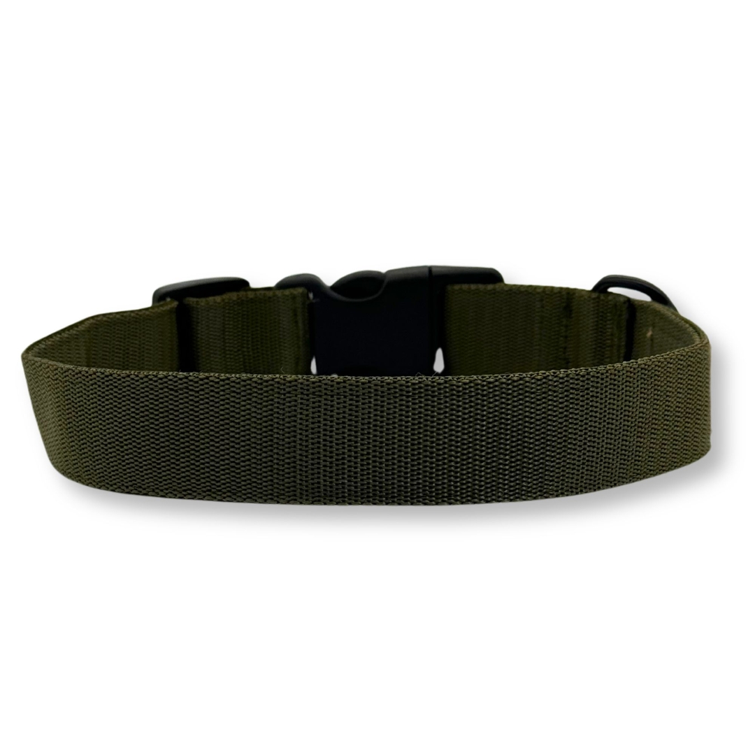 pafdog® Obojek pro psy KHAKI ZELENÝ 11784/S PafDog