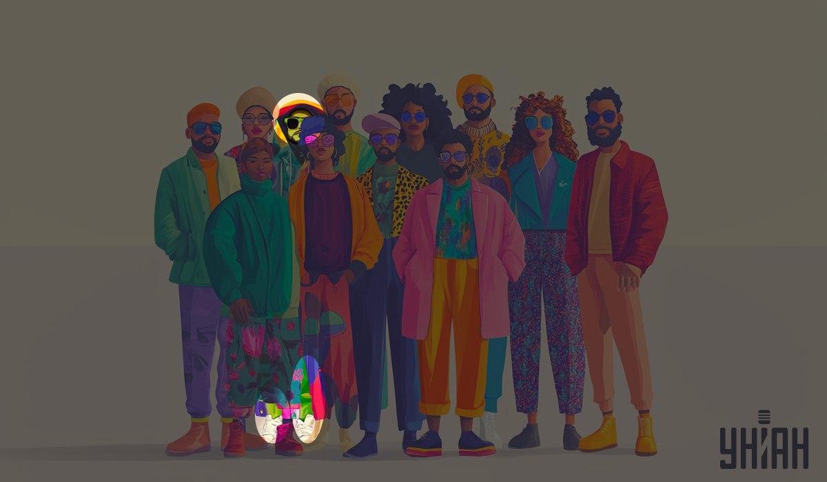 Citplanētietis bija zaļš cilvēciņš / kolāža Moje