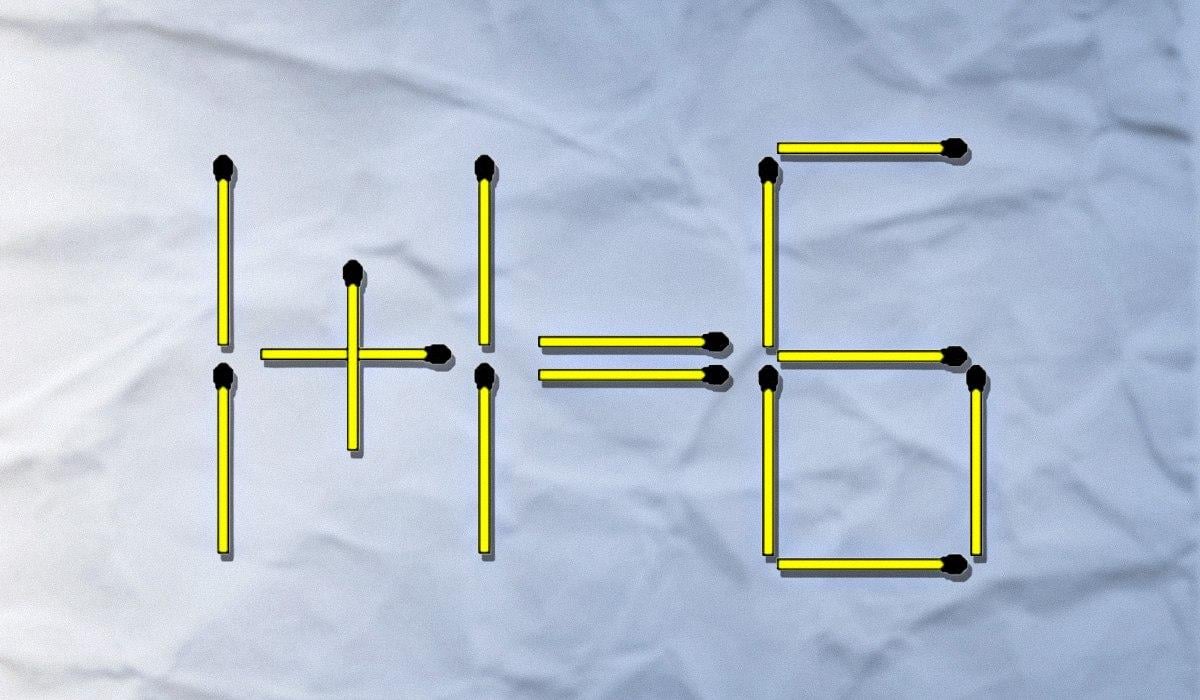 Viens sērkociņš ir jāizmet un otrs jāpārkārto: grūts pārbaudījums IQ pārbaudei