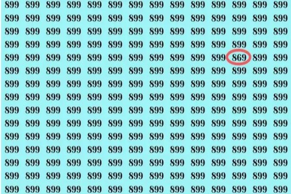 Viens numurs atšķiras no pārējiem