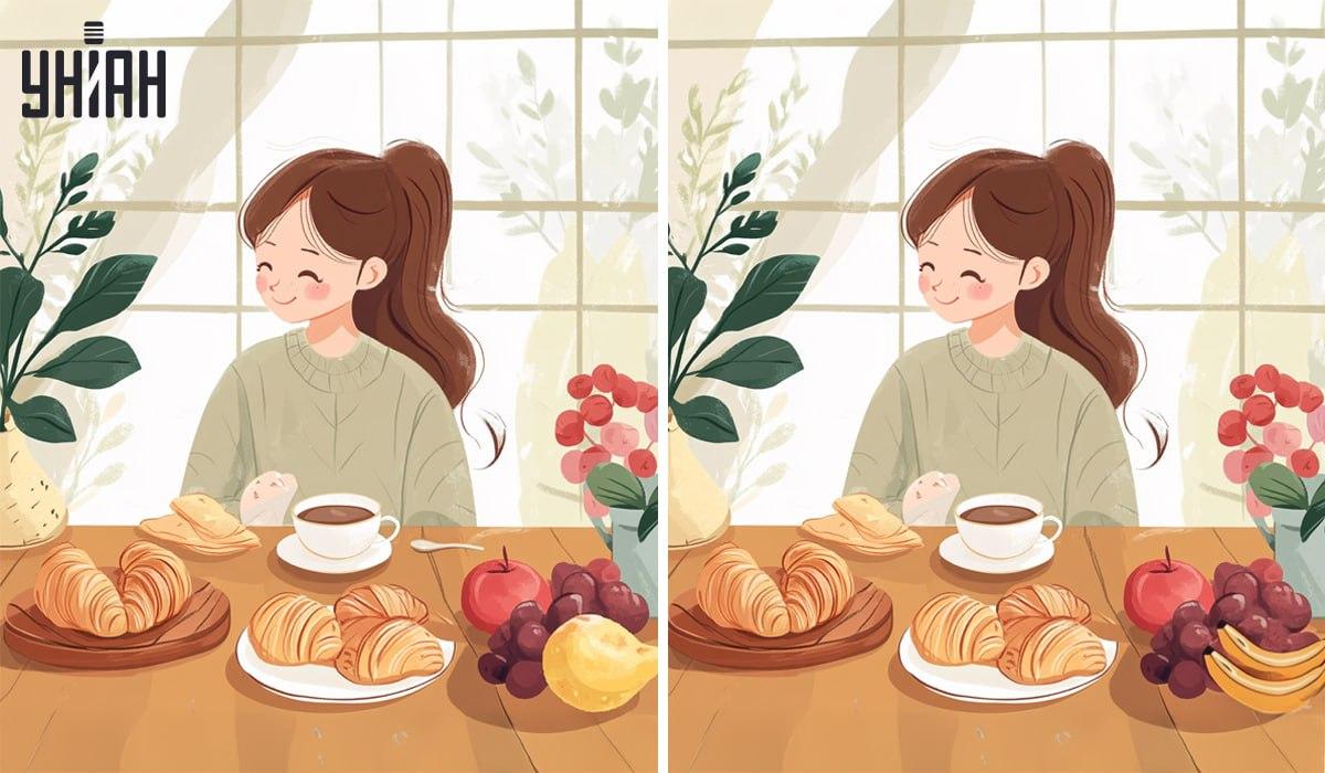 Atrodiet četras atšķirības attēlā / fotoattēlā Moje