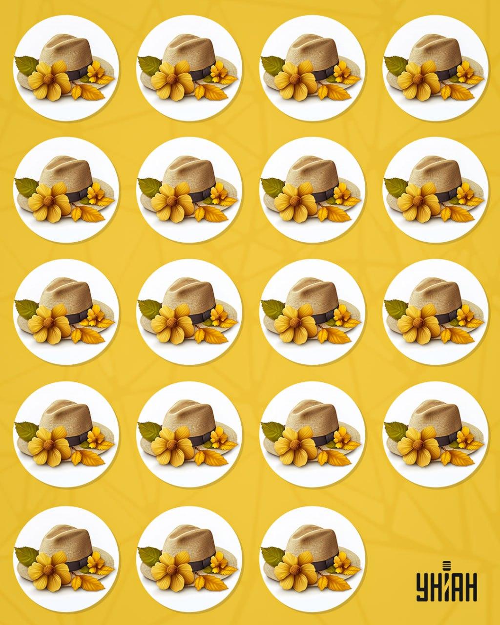 Mums jāatrod dīvaina cepure starp daudziem citiem / Moje kolāža