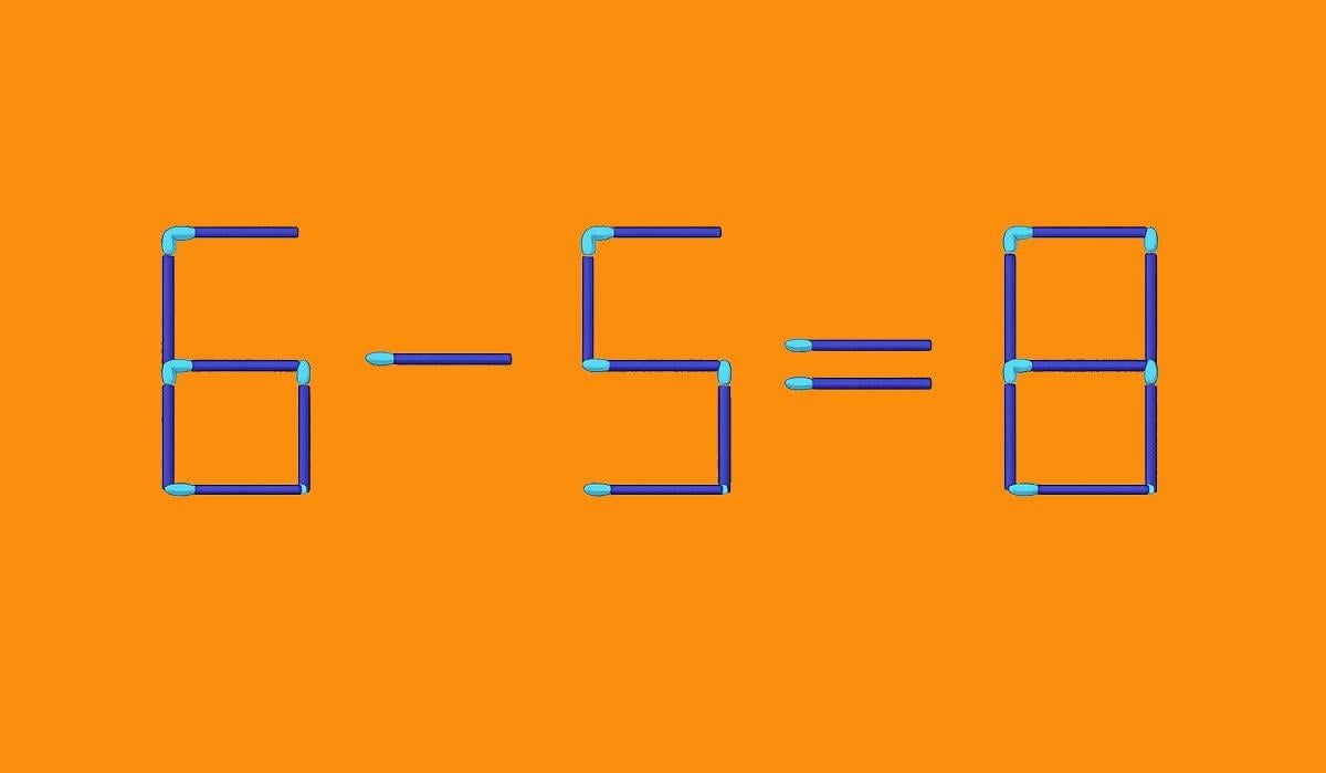 Ātrais IQ tests: jums ir nepieciešams pārvietot tikai vienu sērkociņu