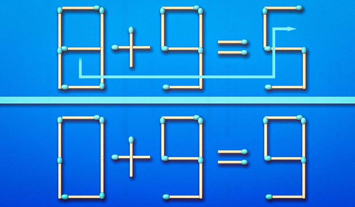 Lai labotu kļūdu, ir jāpārvieto tikai viens sērkociņš: IQ tests 11 sekundēs