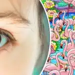 Atrodiet meiteni starp flamingo 8 sekundēs: šī mīkla pagriezīs jūsu