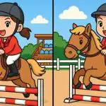 IQ tests: 47 sekunžu laikā jāatrod 3 atšķirības attēlā, kurā