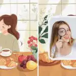 Jums ir 11 sekundes, lai brokastu laikā atrastu 4 atšķirības: