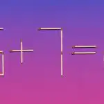 Jums ir jāpārkārto viens mačs, un vienlīdzība kļūs pareiza: intelekta