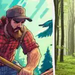 Kas vainas mežstrādniekam: ļoti vienkāršs IQ tests