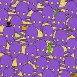 Mīkla ģēnijiem: tikai retais 45 sekundēs atradīs zivi starp astoņkājiem