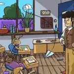 Skolotājs ir pazaudējis svarīgu priekšmetu, tas jāatrod 7 sekundēs: vērīguma